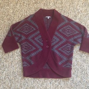 Toad&Co / Horny Toad Aztec Lambswool Sweater XS